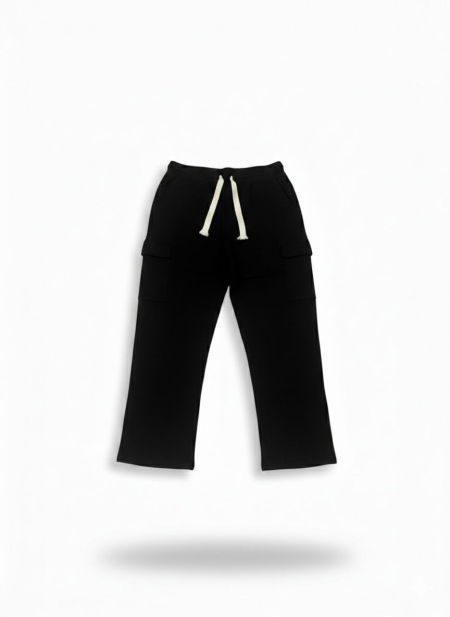 Cargo sweatpants - Black