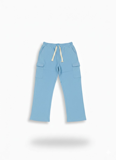 Cargo sweatpants - Sky Blue